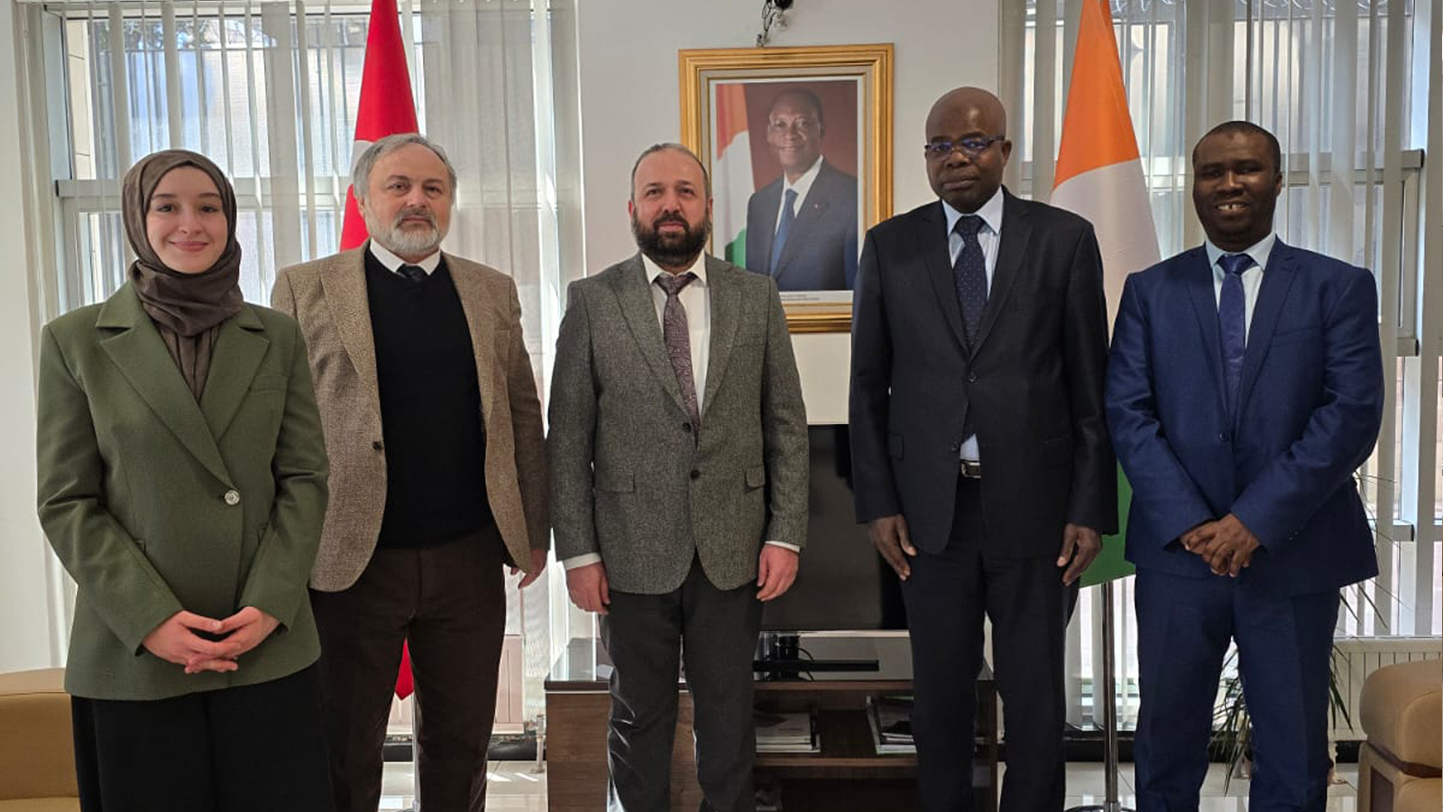 Burkina Faso Elçiliği Ziyaret edildi.